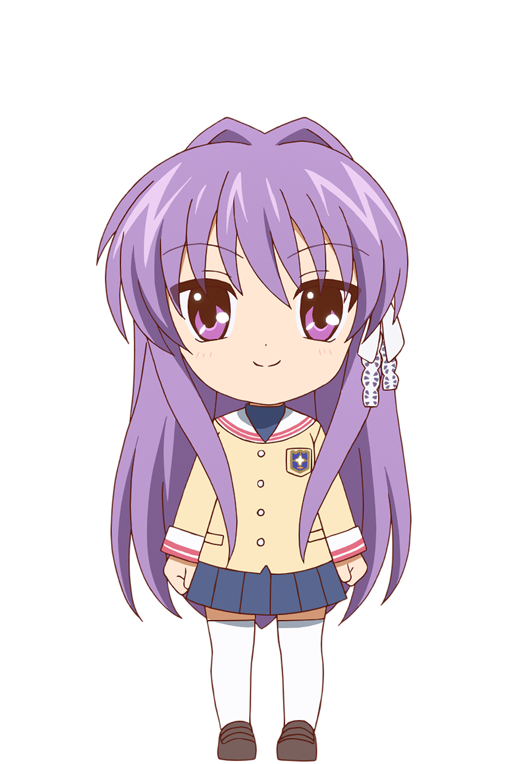 一ノ瀬ことみ Clannad Character キャラクター Tvアニメ かぎなど オフィシャルサイト